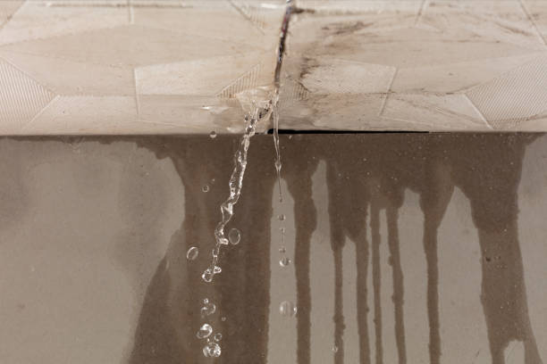 Professional Flood Damage Cleanup technician working in Arcadia, OK